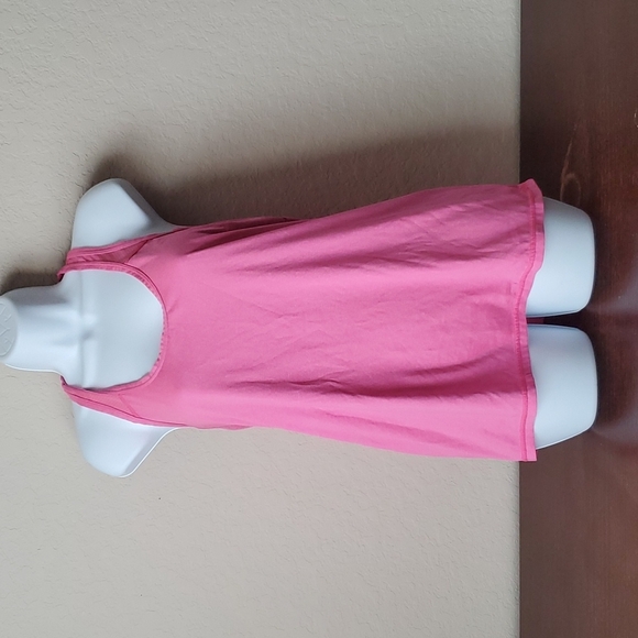 4/$30 Two (2) Xersion racer back workout tops pink and black sz L - Picture 1 of 13